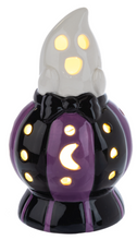Load image into Gallery viewer, LED LIGHT UP HALLOWEEN GHOST ON PUMPKIN MINI SHIMMERS
