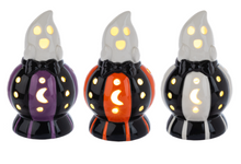 Load image into Gallery viewer, LED LIGHT UP HALLOWEEN GHOST ON PUMPKIN MINI SHIMMERS
