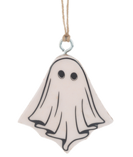 Load image into Gallery viewer, WOOD MINI GHOST ORNAMENT
