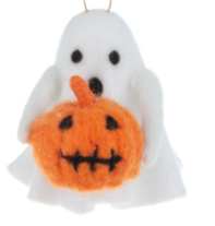 Load image into Gallery viewer, HANDCRAFTED GHOST ORNAMENT
