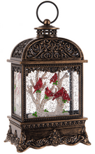 Load image into Gallery viewer, LED LIGHT UP SHIMMER CARDINAL LANTERN
