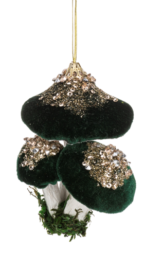 MUSHROOM CLUSTER ORNAMENT