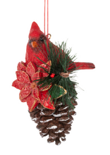 Load image into Gallery viewer, WOODLAND CARDINAL ORNAMENT
