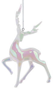 IRIDESCENT DEER ORNAMENT