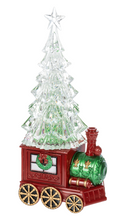Load image into Gallery viewer, LED LIGHT UP SHIMMER TRAIN WITH TREE
