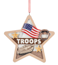 Load image into Gallery viewer, STAR MILITARY ORNAMENT
