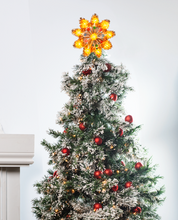 Load image into Gallery viewer, RETRO LIGHT UP REFLECTOR STAR TREE TOPPER
