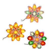 Load image into Gallery viewer, RETRO LIGHT UP REFLECTOR STAR TREE TOPPER
