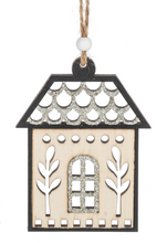 Load image into Gallery viewer, SCANDI HOUSE ORNAMENT

