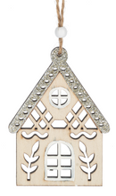 Load image into Gallery viewer, SCANDI HOUSE ORNAMENT
