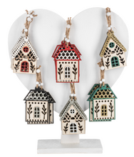 Load image into Gallery viewer, SCANDI HOUSE ORNAMENT
