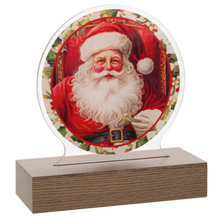 Load image into Gallery viewer, LIGHT UP VINTAGE SANTA TABLE TOP DÉCOR
