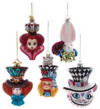 Load image into Gallery viewer, NOBLE GEMS™ GLASS ALICE CHARACTERS ORNAMENT

