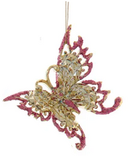 Load image into Gallery viewer, GOLD BUTTERFLY OR DRAGONFLY ORNAMENT
