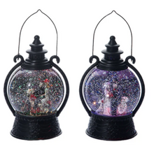 Load image into Gallery viewer, SWIRL GLITTER SKELETON WATER GLOBE
