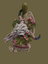 Load image into Gallery viewer, COW SKULL COIN BANK
