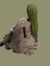 Load image into Gallery viewer, COW SKULL COIN BANK
