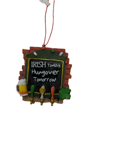 IRISH BEER TAP ORNAMENT