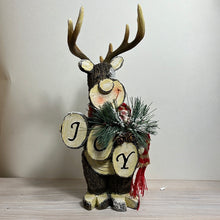 Load image into Gallery viewer, HOLIDAY STANDING DEER FIGURINE
