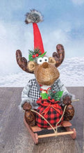 Load image into Gallery viewer, BOW TIE MOOSE SLEDDER
