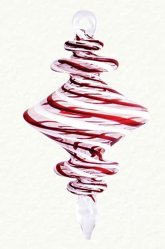 O-172 RED & WHITE FANCY