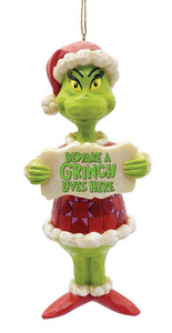 GRINCH - BEWARE A GRINCH LIVES HERE