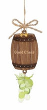 Load image into Gallery viewer, WINE BARREL ORNAMENT
