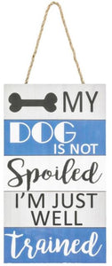 SPOILED PET HANGER - DOG