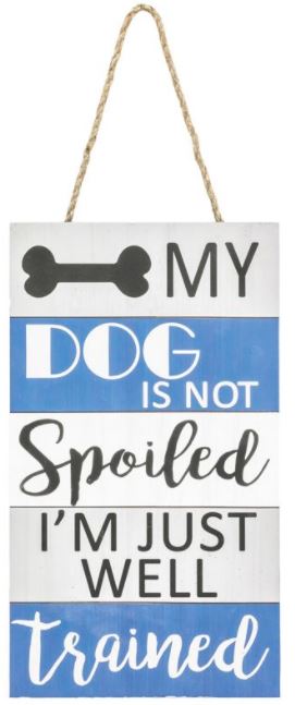 SPOILED PET HANGER - DOG