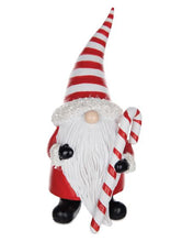 Load image into Gallery viewer, RED &amp; WHITE STRIPPED HAT GNOME
