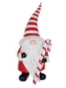 RED & WHITE STRIPPED HAT GNOME