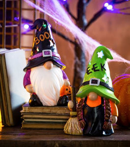 LED COLOR CHANGING HALLOWEEN GNOME
