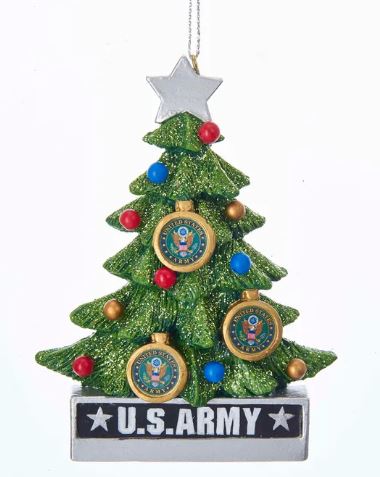 U.S. ARMY TREE ORNAMENT