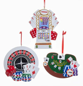 GAMBLNG ORNAMENT - ROULETTE TABLE