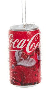 SANTA COCA-COLA/DIET COKE CAN ORNAMENT