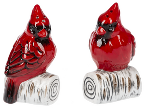 CARDINAL SALT & PEPPER SHAKER SET