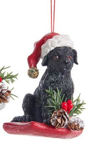 LABRADOR PUPPY ORNAMENT