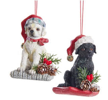 Load image into Gallery viewer, LABRADOR PUPPY ORNAMENT
