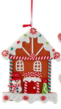 Load image into Gallery viewer, GINGERBREAD HOUSE ORNAMENT

