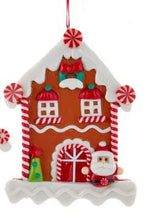 Load image into Gallery viewer, GINGERBREAD HOUSE ORNAMENT
