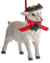 Load image into Gallery viewer, CHRISTMAS LAMB ORNAMENT
