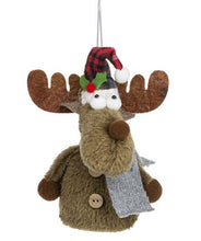 Load image into Gallery viewer, MERRY CHRIS-MOOSE ORNAMENT
