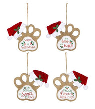 Load image into Gallery viewer, PAW PRINT ORNAMENT
