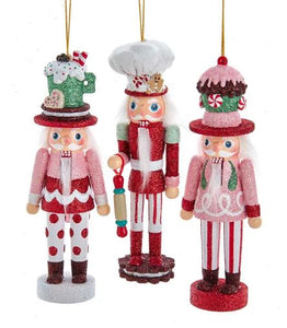 HOLLYWOOD SWEETS NUTCRACKER ORNAMENT - GINGERBREAD