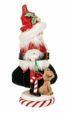 Load image into Gallery viewer, HOLLYWOOD CHUBBY SANTA &amp; PUP NUTCRACKER
