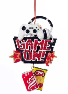 "GAME ON!" ORNAMENT