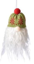 Load image into Gallery viewer, POLYESTER GNOME HEAD ORNAMENT
