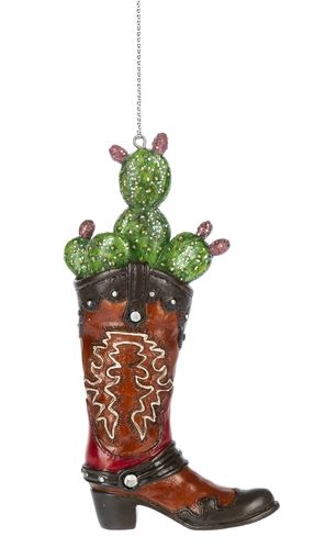 Cowboy deals boot ornament