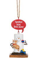 Load image into Gallery viewer, S&#39;MORES DOG TALK ORNAMENT
