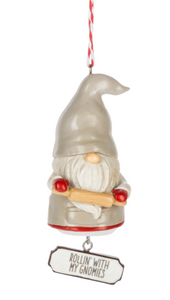 GNOME COOKING ORNAMENT
